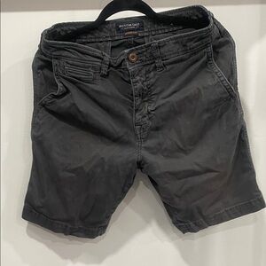 American Eagle Outfitters Black Flat Front Shorts